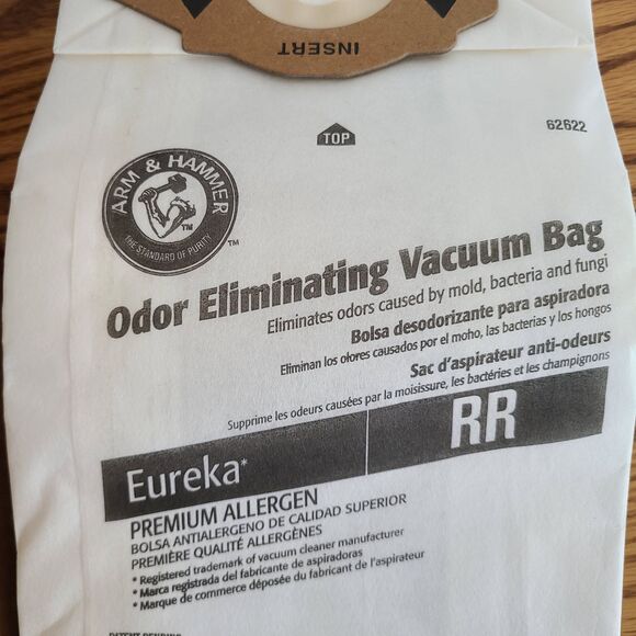 Arm and Hammer Eureka RR Odor Eliminating Vacuum Bags - 7 Bags Included - Picture 5 of 5